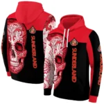 Sunderland Sugar Skull Red Black Hoodie Best Selling