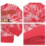Sunderland Tie Dye Designs Red Sweater Best Selling