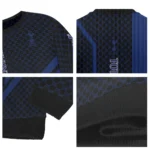 Tottenham Hotspur Circles Mesh Navy Black Sweater Best Selling
