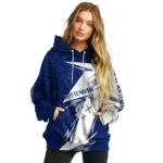 Tottenham Hotspur Dynamic Slash Navy White Hoodie Best Selling