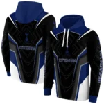 Tottenham Hotspur Futuristic Pattern Navy Black Hoodie Best Selling