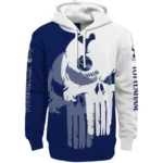 Tottenham Hotspur Graphic Punisher Navy White Hoodie Best Selling
