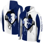 Tottenham Hotspur Heartbeat Graphic Navy Hoodie Best Selling