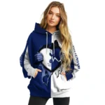 Tottenham Hotspur Heartbeat Graphic Navy Hoodie Best Selling