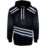 Tottenham Hotspur Hexagonal Pattern Navy Black Hoodie Best Selling