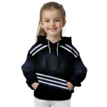 Tottenham Hotspur Hexagonal Pattern Navy Black Hoodie Best Selling