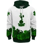 Tottenham Hotspur Lucky Motif White Green Hoodie Best Selling