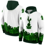 Tottenham Hotspur Lucky Motif White Green Hoodie Best Selling
