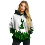 Tottenham Hotspur Lucky Motif White Green Hoodie Best Selling
