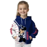Tottenham Hotspur Minnie Mouse Navy Hoodie Best Selling