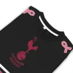 Tottenham Hotspur Pink Ribbon Black Pink Sweater Best Selling