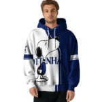 Tottenham Hotspur Playful Snoopy Navy Hoodie Best Selling