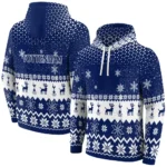 Tottenham Hotspur Reindeer Motif Navy Hoodie Best Selling