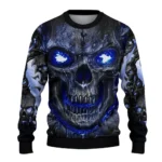 Tottenham Hotspur Skull Intensity Navy Black Sweater Best Selling