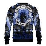 Tottenham Hotspur Skull Intensity Navy Black Sweater Best Selling