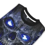 Tottenham Hotspur Skull Intensity Navy Black Sweater Best Selling