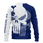 Tottenham Hotspur Skull Split Navy White Sweater Best Selling