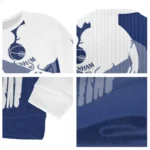 Tottenham Hotspur Skull Split Navy White Sweater Best Selling