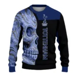 Tottenham Hotspur Skull Swirl Navy Black Sweater Best Selling