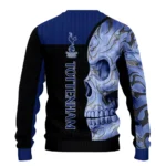 Tottenham Hotspur Skull Swirl Navy Black Sweater Best Selling