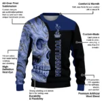 Tottenham Hotspur Skull Swirl Navy Black Sweater Best Selling