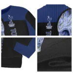 Tottenham Hotspur Skull Swirl Navy Black Sweater Best Selling