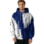 Tottenham Hotspur Splatter Effect Navy Hoodie Best Selling
