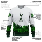 Tottenham Hotspur St Patrick White Sweater Best Selling