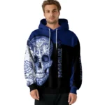 Tottenham Hotspur Sugar Skull Navy Black Hoodie Best Selling