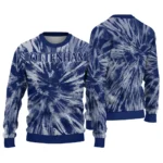 Tottenham Hotspur Tie Dye Designs Navy Sweater Best Selling