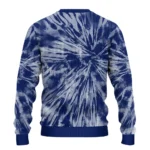 Tottenham Hotspur Tie Dye Designs Navy Sweater Best Selling