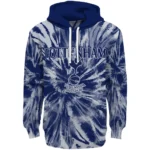 Tottenham Hotspur Tie Dye Pattern Navy Hoodie Best Selling