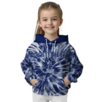 Tottenham Hotspur Tie Dye Pattern Navy Hoodie Best Selling