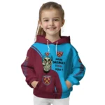 West Ham United Achmed Skull Claret Hoodie Best Selling
