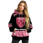 West Ham United Awareness Ribbon Black Pink Hoodie Best Selling