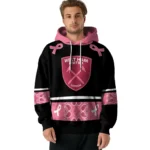 West Ham United Awareness Ribbon Black Pink Hoodie Best Selling