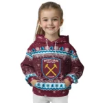 West Ham United Christmas Trees Claret Hoodie Best Selling