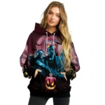 West Ham United Halloween Vibes Claret Black Hoodie Best Selling