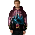 West Ham United Halloween Vibes Claret Black Hoodie Best Selling
