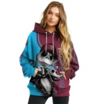 West Ham United Jack Skellington Claret Hoodie Best Selling