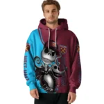 West Ham United Jack Skellington Claret Hoodie Best Selling