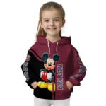 West Ham United Mickey Mouse Claret Black Hoodie Best Selling