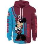 West Ham United Minnie Mouse Claret Hoodie Best Selling