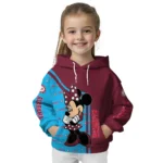 West Ham United Minnie Mouse Claret Hoodie Best Selling