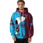 West Ham United Playful Snoopy Claret Hoodie Best Selling