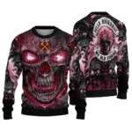 West Ham United Skull Intensity Claret Black Sweater Best Selling