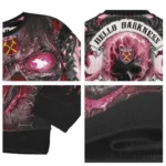 West Ham United Skull Intensity Claret Black Sweater Best Selling