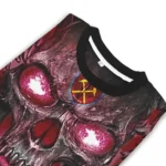 West Ham United Skull Intensity Claret Black Sweater Best Selling