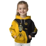 Wolverhampton Wanderers Achmed Skull Old Gold Hoodie Best Selling