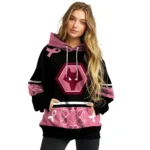 Wolverhampton Wanderers Awareness Ribbon Black Pink Hoodie Best Selling